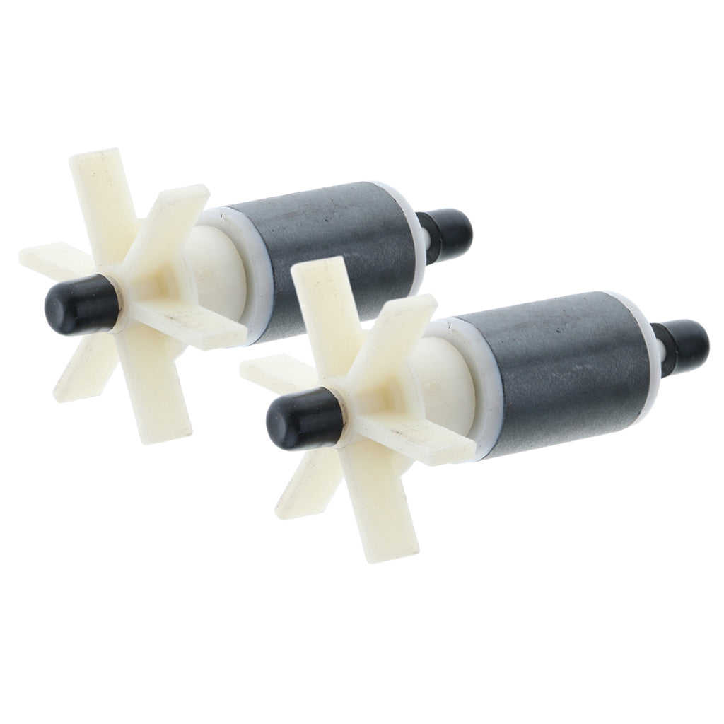2 Pcs Professional Replacement Rotor Aquarium Canister Filter Spare Rotor