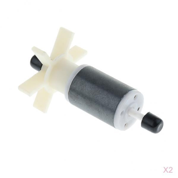2 Pcs Professional Replacement Rotor Aquarium Canister Filter Spare Rotor