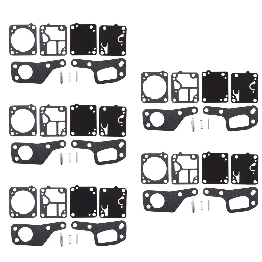 5 x Zama M1M7 RB19 Carb Kit McCulloch Chainsaw Mini Mac 110 120 130 140 Carb