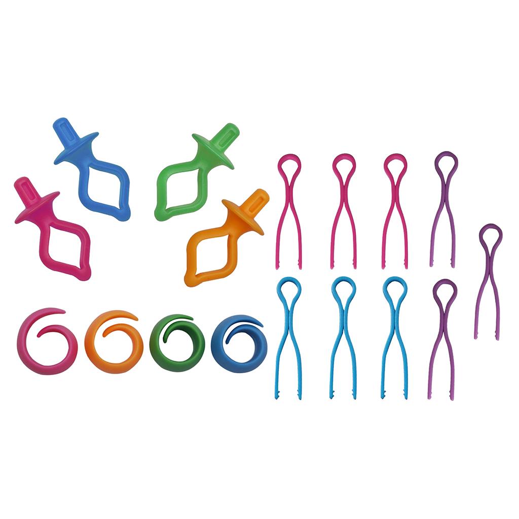 130pcs Mixed Bobbin Thread Holders Bobbin Buddies Spool Huggers Sewing Tools