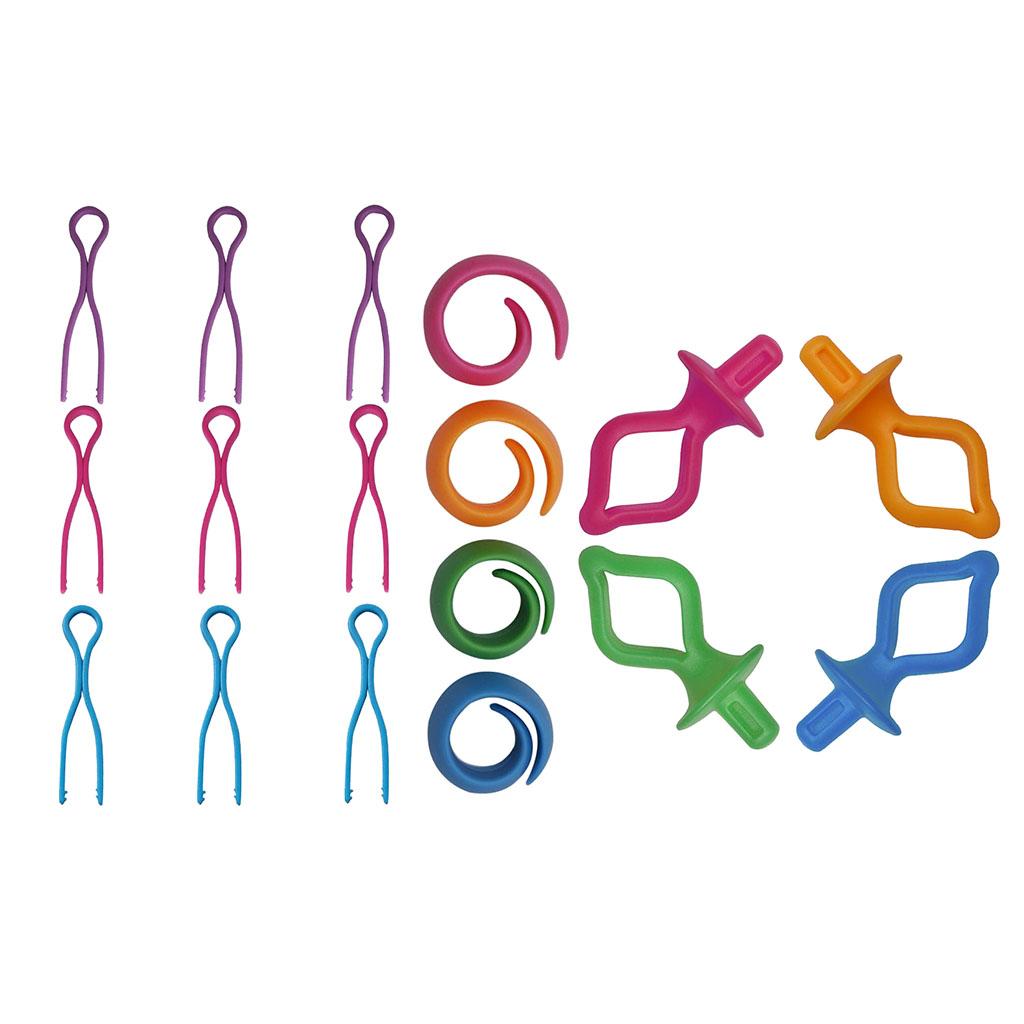 130pcs Mixed Bobbin Thread Holders Bobbin Buddies Spool Huggers Sewing Tools