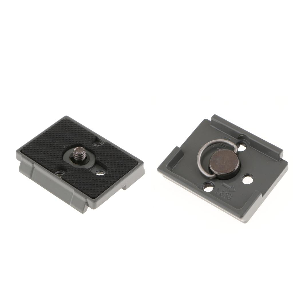 2 Packs Tripod Quick Release Plate for Manfrotto 200PL-14 496 RC2 Compatible