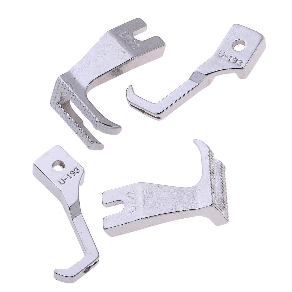 2pcs Universal Presser Feet Set for Industrial Sewing Machine Walking Foot