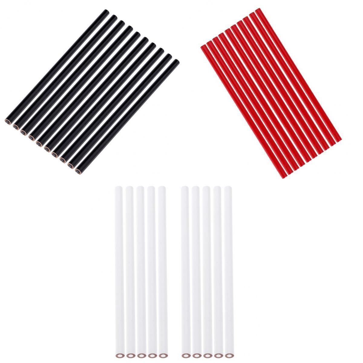 30 Pieces China Marker Wax Pencil Non Toxic Glass Metal Wood Fabric