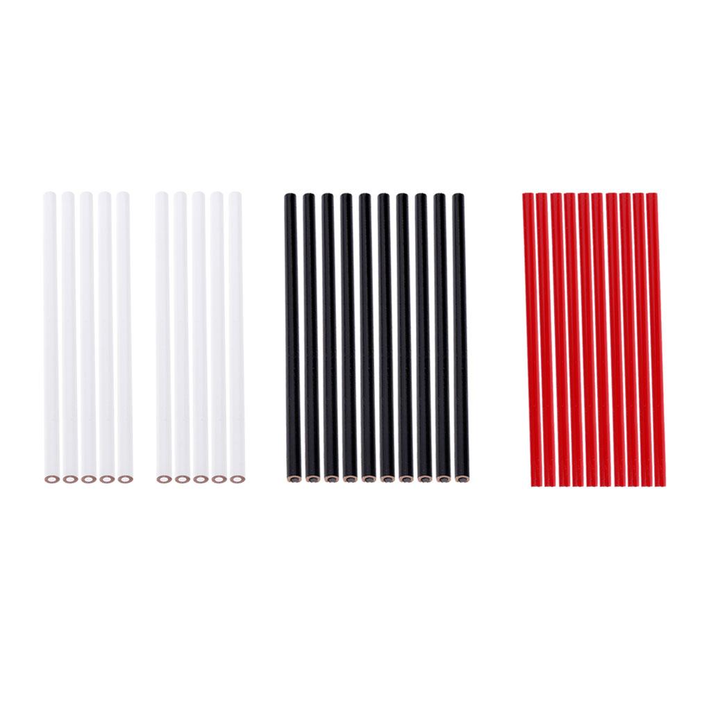 30 Pieces China Marker Wax Pencil Non Toxic Glass Metal Wood Fabric