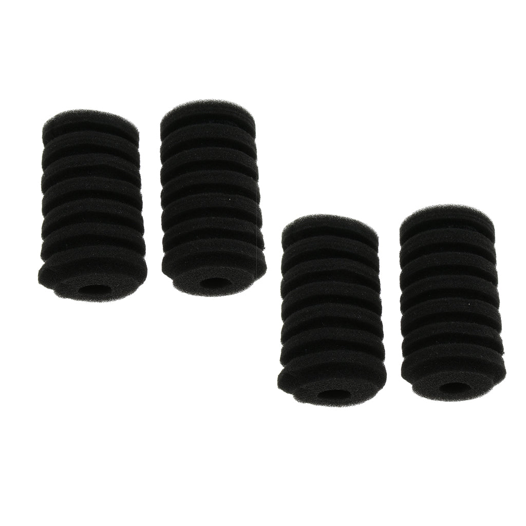 4pcs Cylinder Filter Foam Sponge Aquarium Fish Tank Water Filter Sponge S