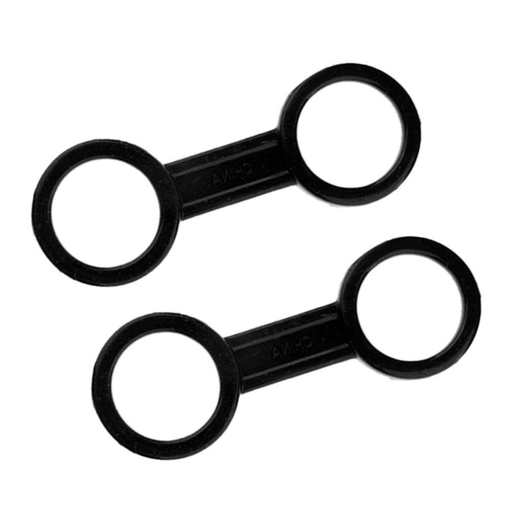 2x Scuba Diving Dive Snorkeling Silicone Snorkel Mask Keeper Holder Retainer