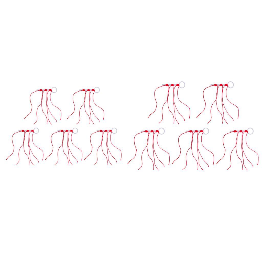 10 Pieces Slip Knot Looper Bobber Stops Fishing Tackle Tool for Rock Fishing