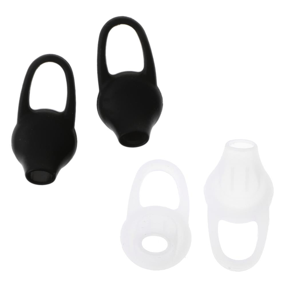 2 Pairs Universal Silicone Earbuds Eartips Caps for Wireless Earphone