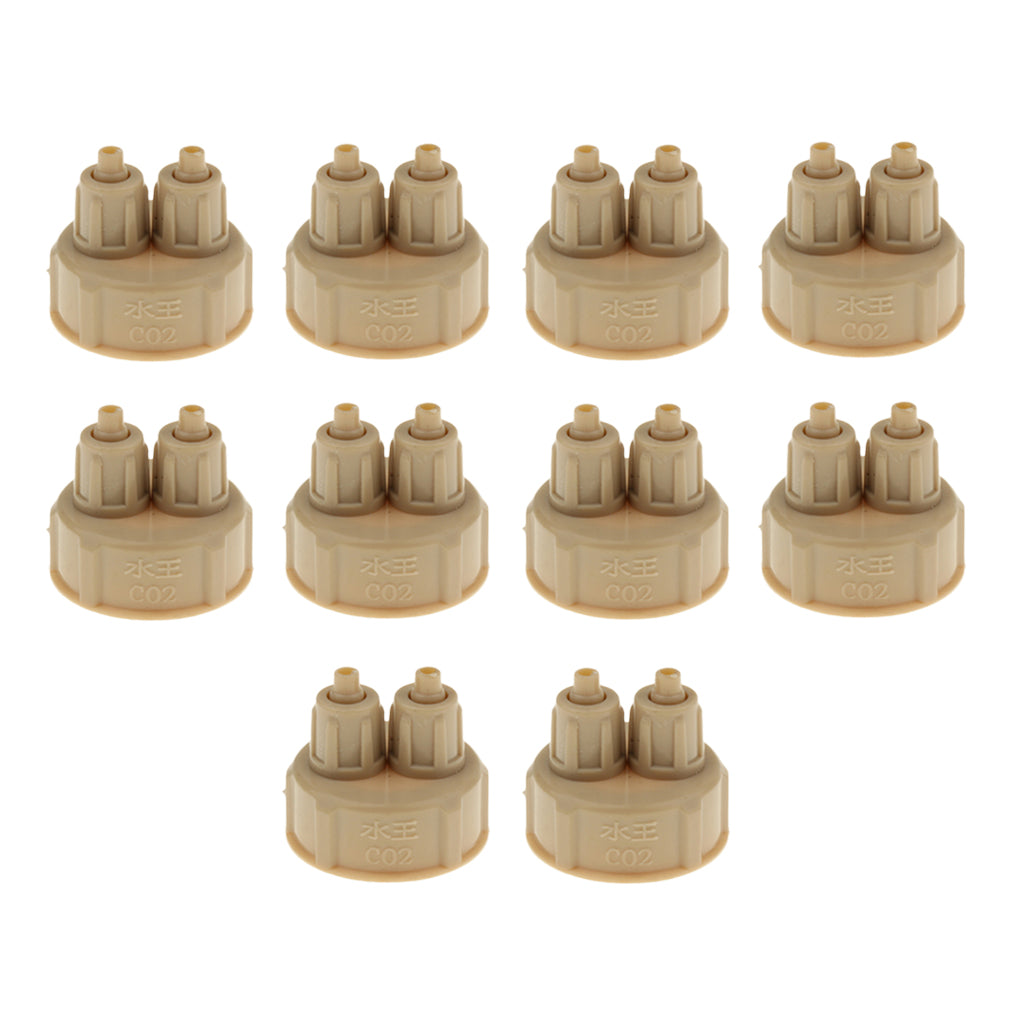 10x Aquarium Tank Carbon Dioxide DIY Reactor with Quick Screw Bottle Cap