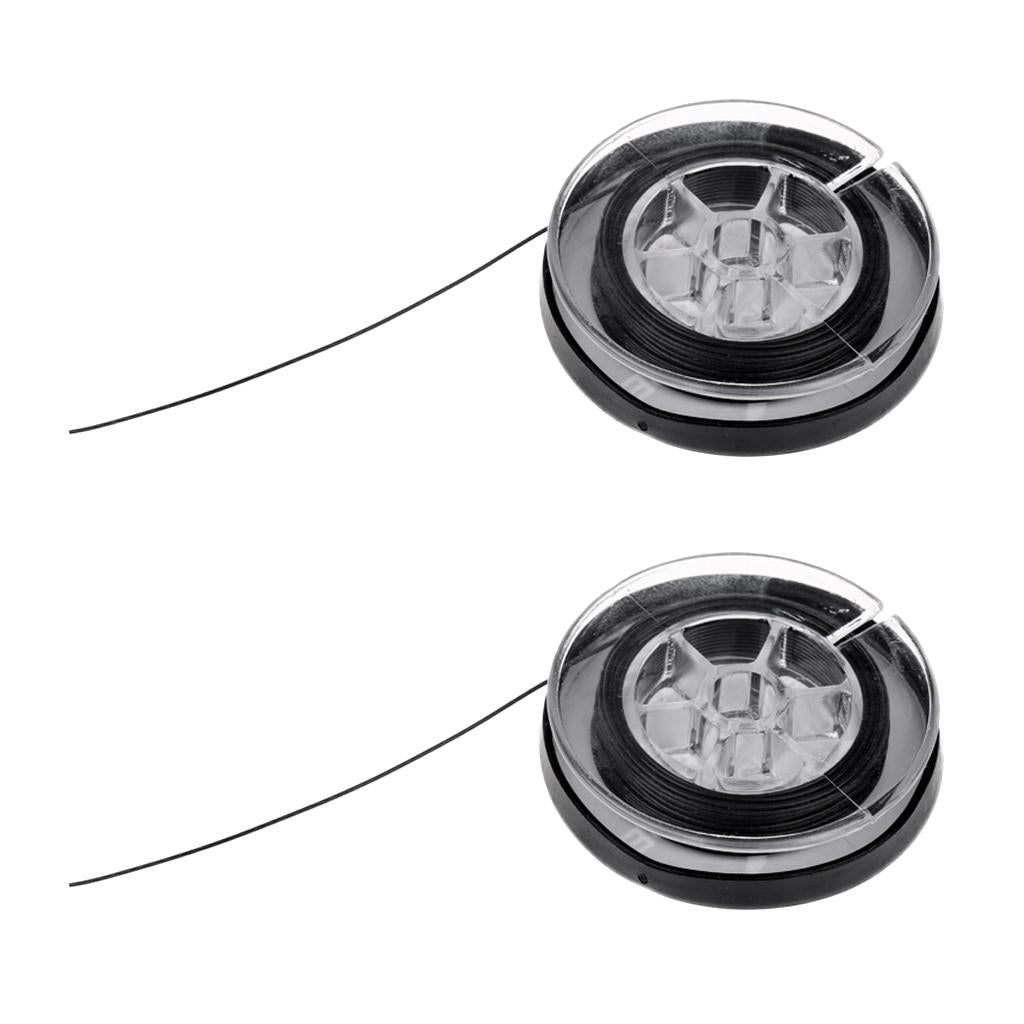 2 Rolls Carp Fishing Line Coated Hook Link Quick Sinking Braided Line