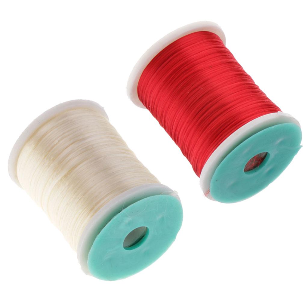 2 Spools High Strength 210 Denier Fly Tying Thread Fly Tying Materials 250m