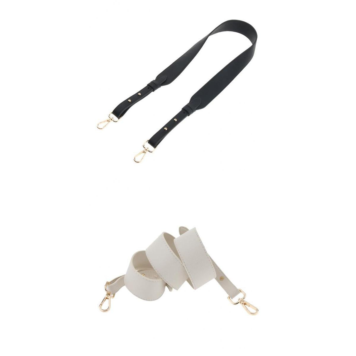 2x 4cm Wide Purse Strap Replacement Leather Crossbody Bag Strap Handbag Belt