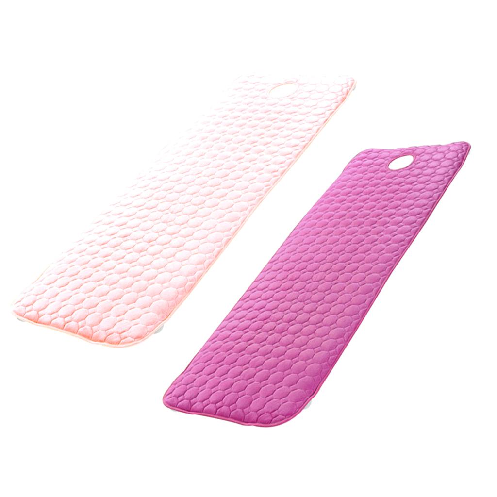 2pcs 75x190cm Non-slip Cosmetic Table Mattress Massage Bed Sheet Purple Pink