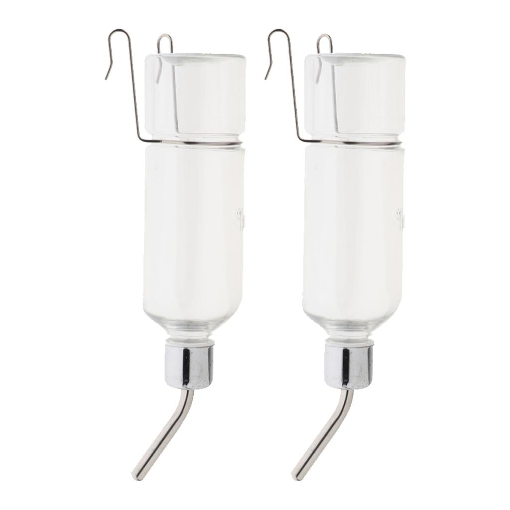 2pcs Pet Animal Automatic Drinking Fountain Bottle For Ferret Squirrel Mice