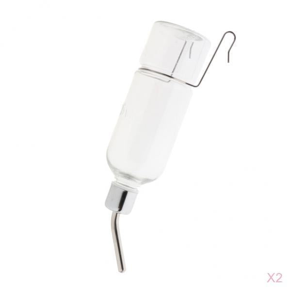 2pcs Pet Animal Automatic Drinking Fountain Bottle For Ferret Squirrel Mice