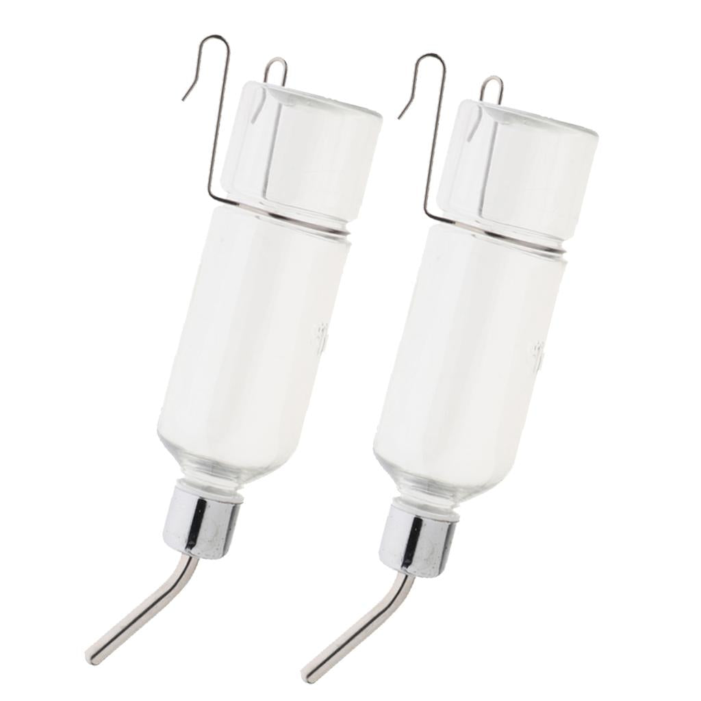 2pcs Pet Animal Automatic Drinking Fountain Bottle For Ferret Squirrel Mice