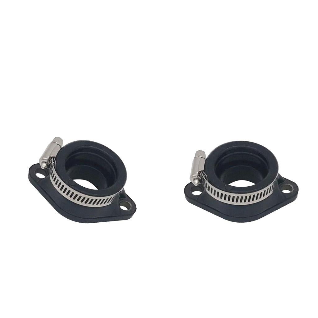 2 x Universal Carb Intake Adapter Boot Flange for PWK 28 30mm Carburetor ATV