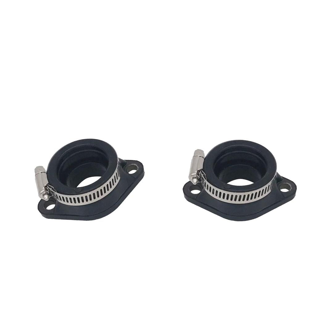 2 x Universal Carb Intake Adapter Boot Flange for PWK 28 30mm Carburetor ATV