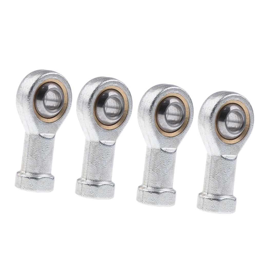 4xM8 8mm Male Ball Joint Rod End Hand Oscillating Bearing Bolt Thread Swivel
