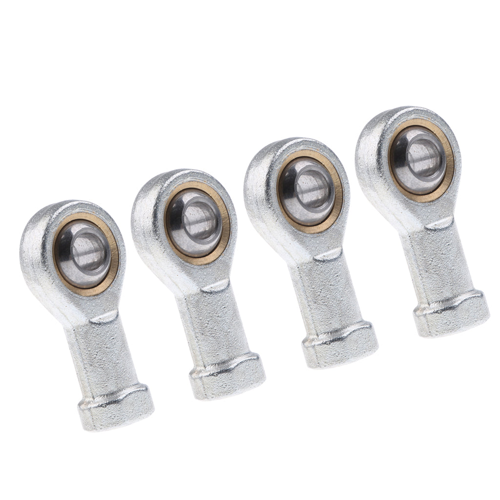 4xM8 8mm Male Ball Joint Rod End Hand Oscillating Bearing Bolt Thread Swivel