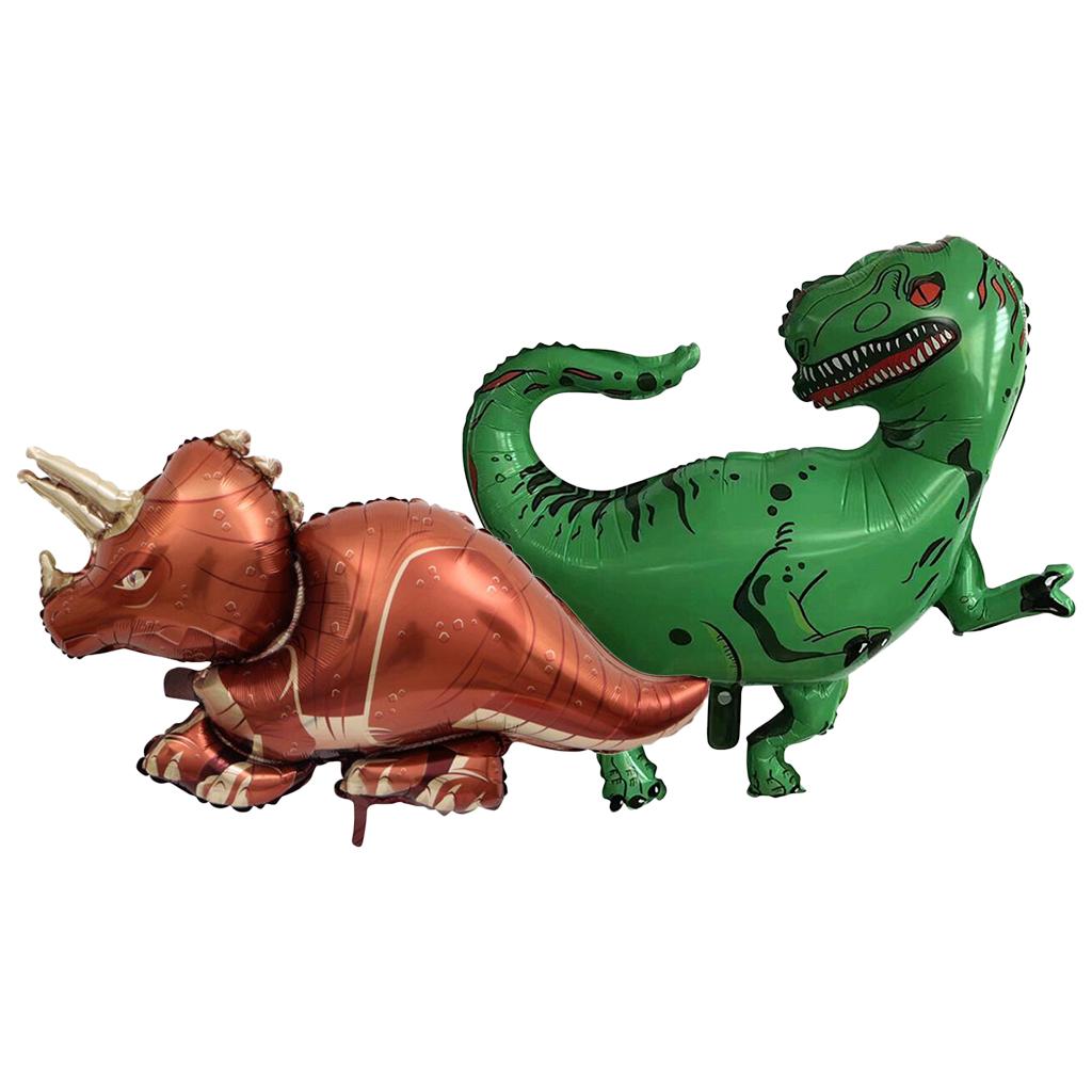 4pcs Set Dinosaur Inflatable Balloons for Party Decoration Birthday Toys