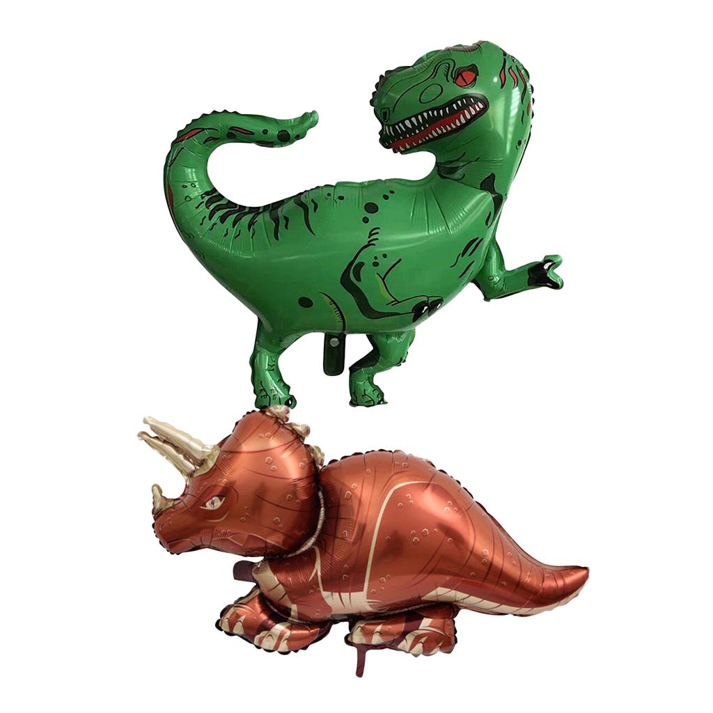 4pcs Set Dinosaur Inflatable Balloons for Party Decoration Birthday Toys