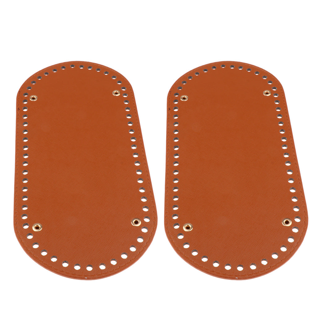 60 Holes Nail Bag Bottom Shaper Bag Cushion Pad for Handmade DIY Bag Brown