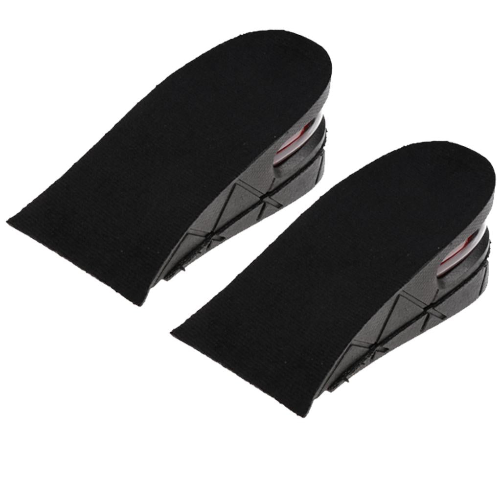 Adjustable Height Increase Insoles 2 Layer Elevator Shoes Heel lift Inserts