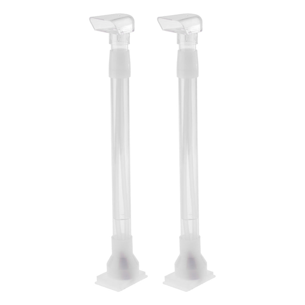 2 Pcs Aquarium Bottom Filter Accessory Tank Undergravel Intubation Tube
