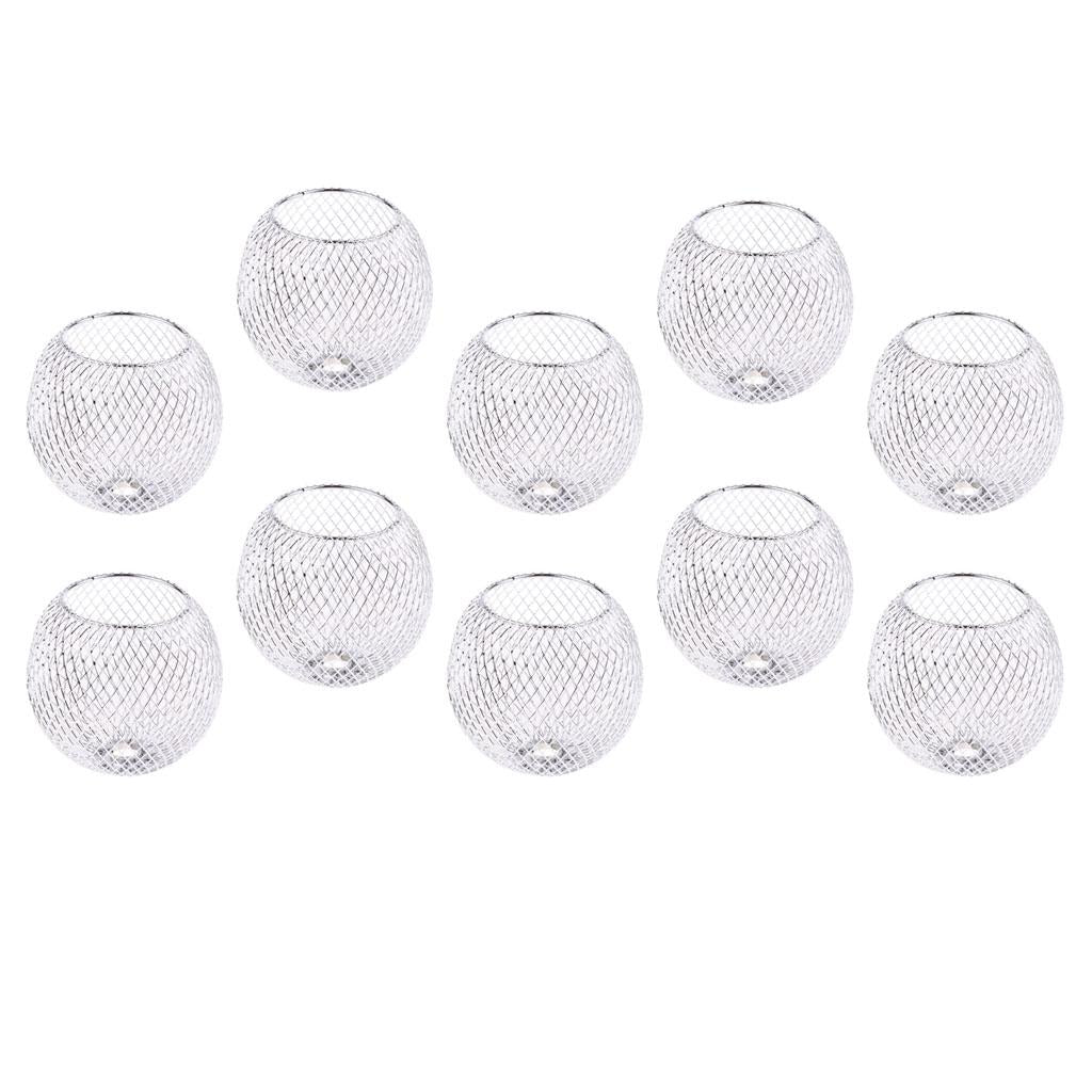 10Pcs Iron Table Lamp Shade Modern Standard Lamp Shade Small Lamp Shade