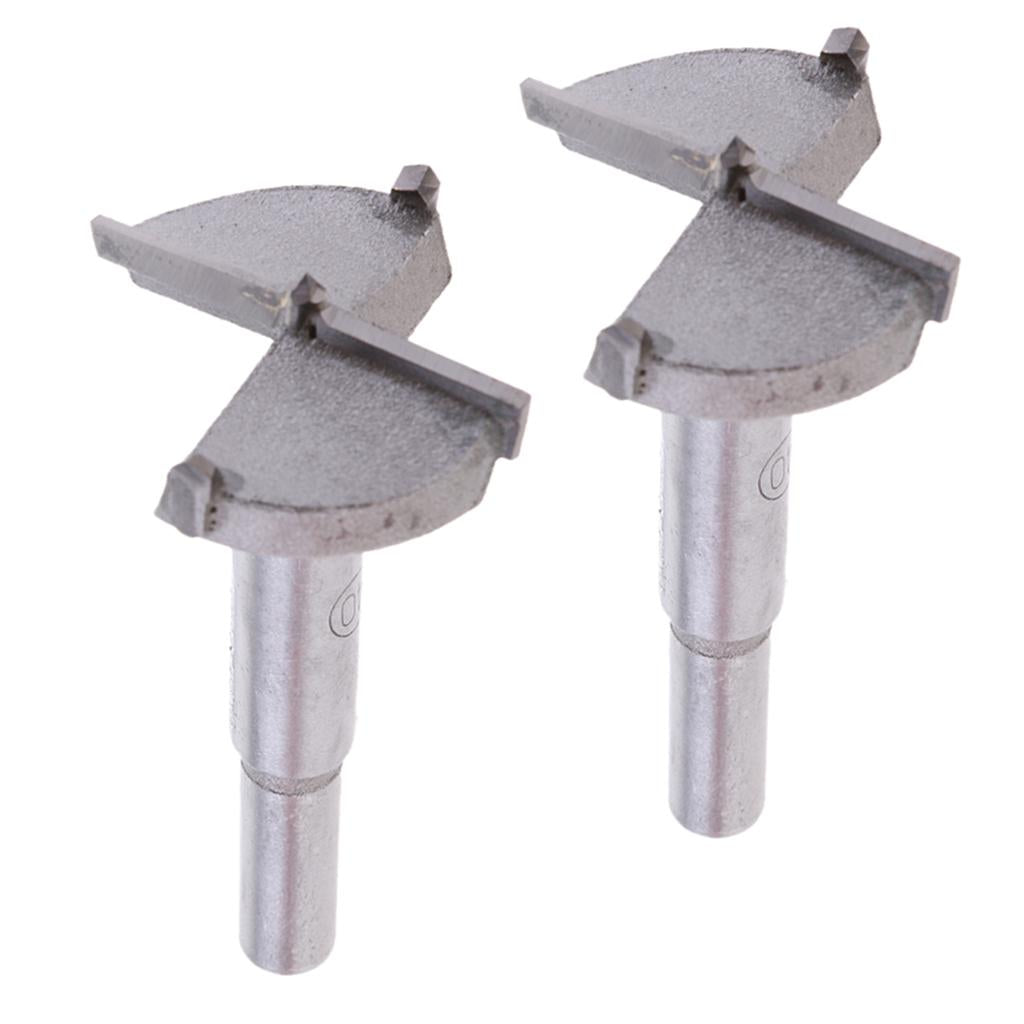 2x Forstner Bits Woodwork Boring Wood Cutter Drill Set Carbide 40mm