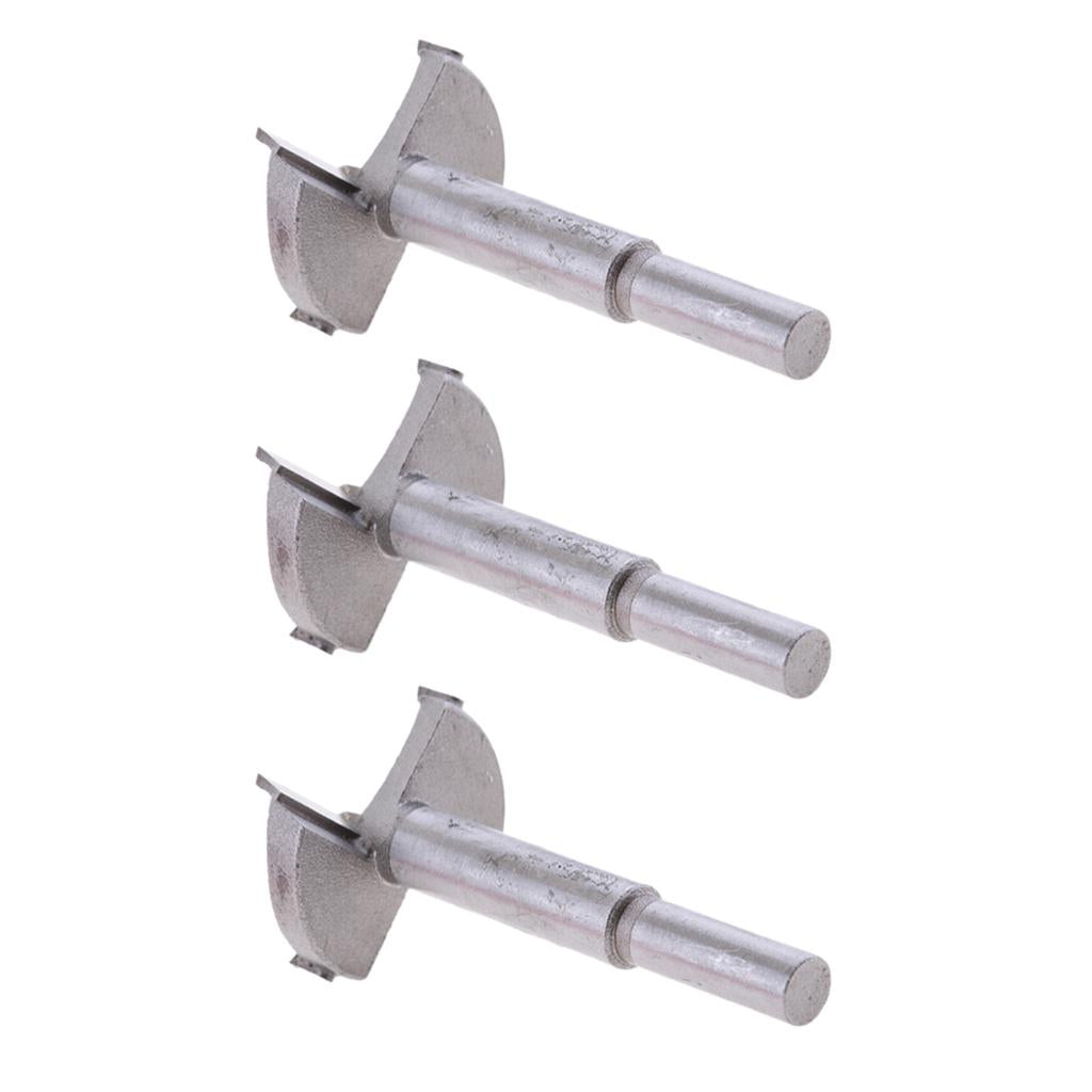 3x Forstner Bits Woodwork Boring Wood Cutter Drill Set Carbide 40mm