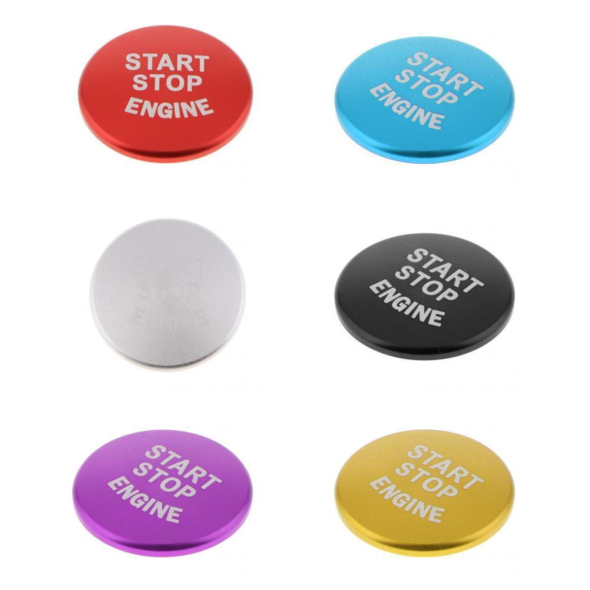 6x Start Stop Engine Button Cover Multicolor For F30 F20 F32 X1 F48 F45