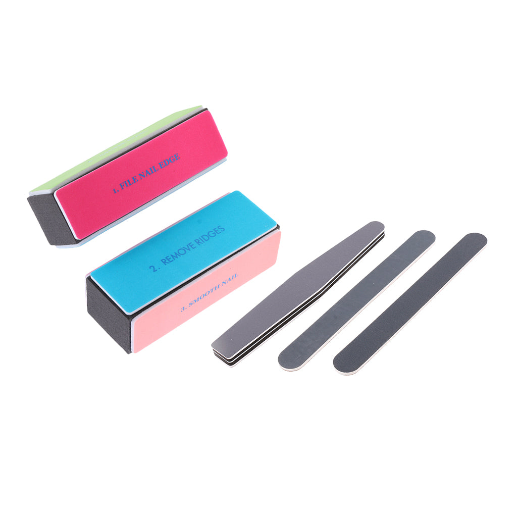 8 Pack Long File Grinding Sand Bar Burnishing Stick Model Polishing Tools