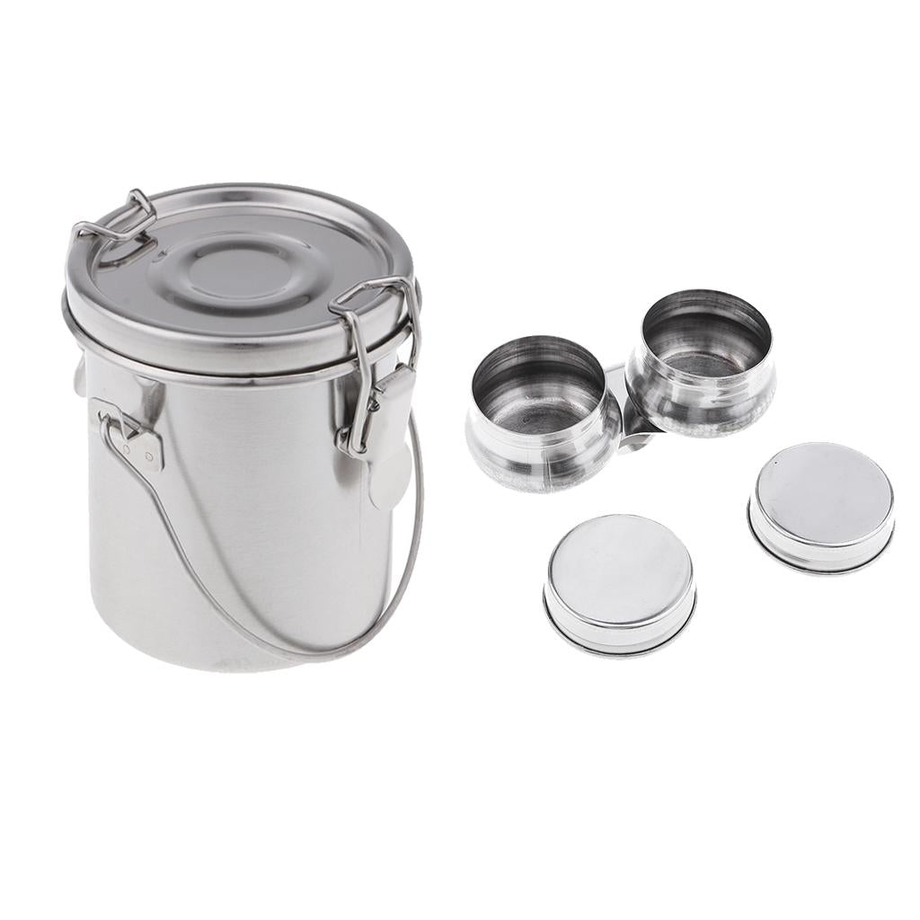 Artist Portable Brush Washer Stainless Steel Brush Cleaner Palette Cup Clip