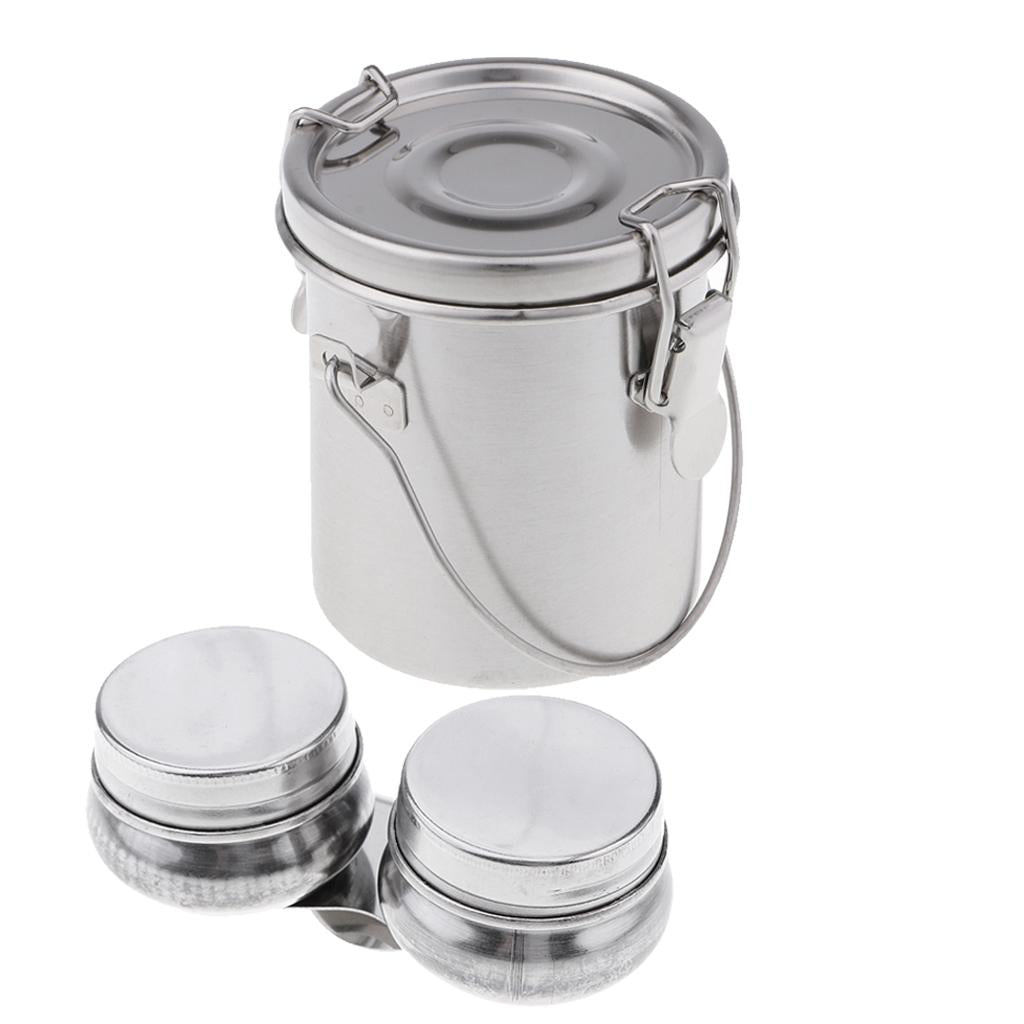 Artist Portable Brush Washer Stainless Steel Brush Cleaner Palette Cup Clip