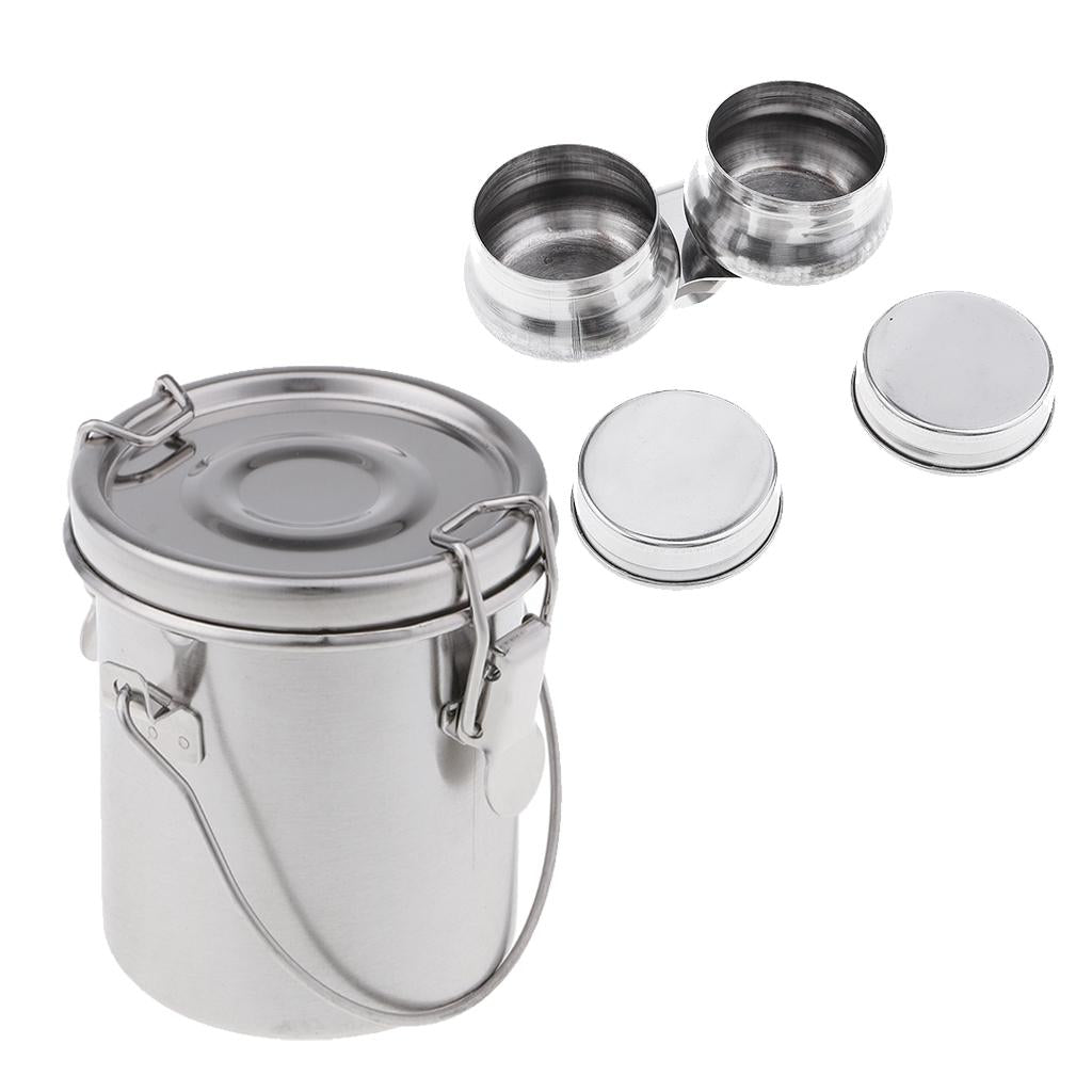 Artist Portable Brush Washer Stainless Steel Brush Cleaner Palette Cup Clip