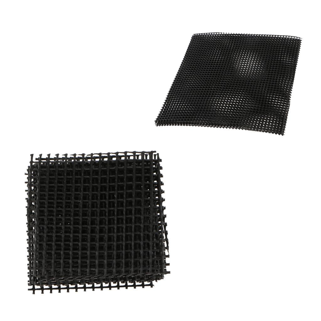 15pcs Plastic Drainage Mesh Sheet Bonsai Flowerpot Bottom Net Garden Care
