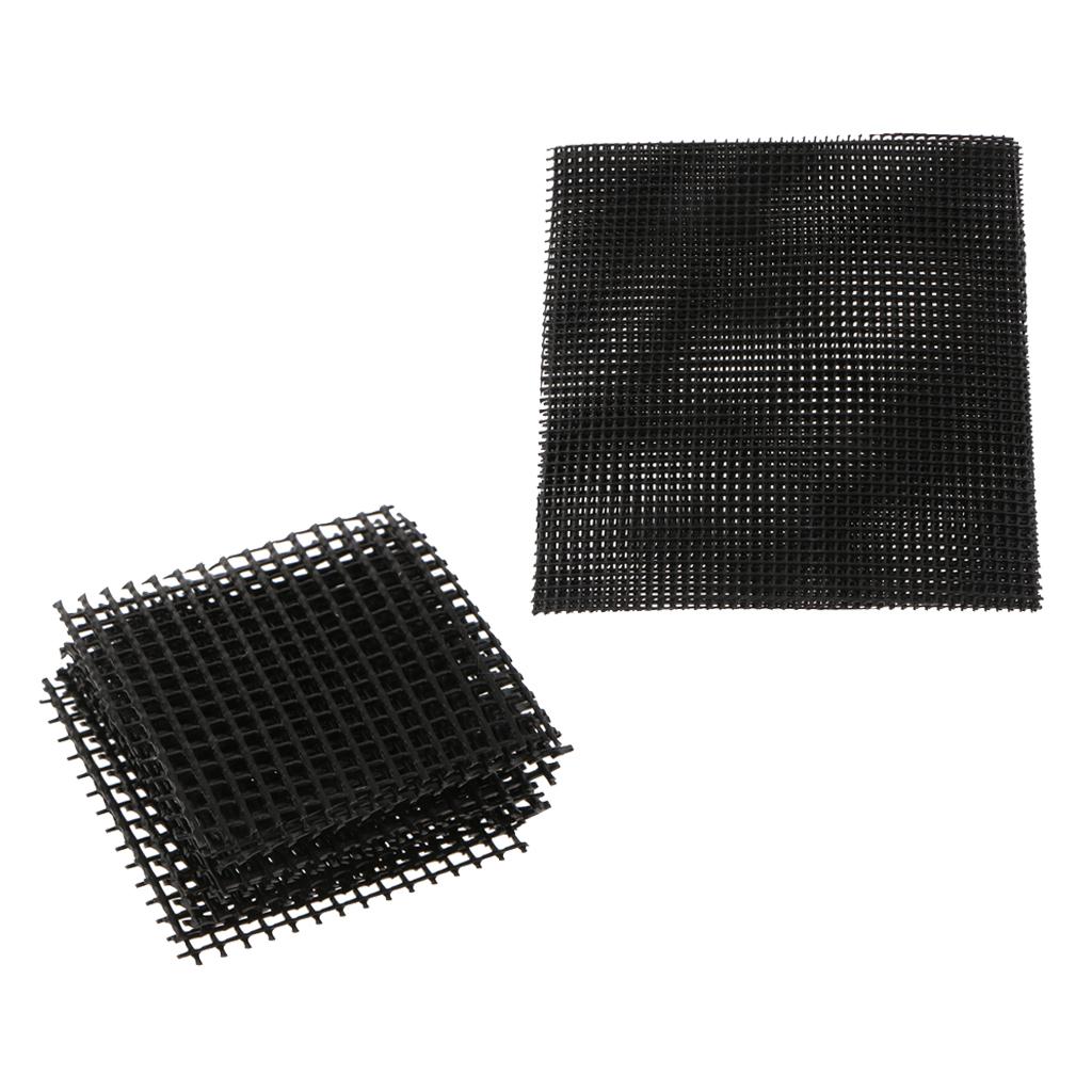 15pcs Plastic Drainage Mesh Sheet Bonsai Flowerpot Bottom Net Garden Care