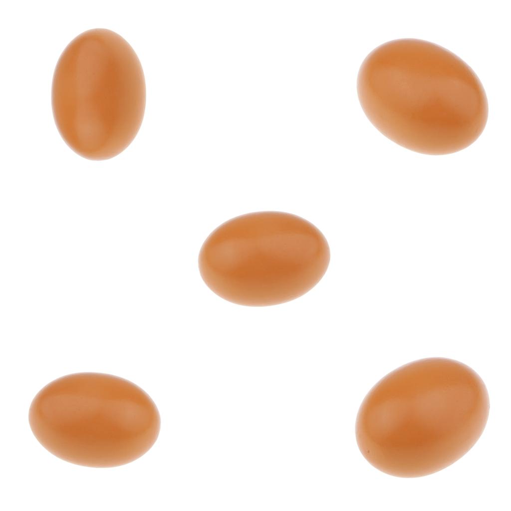 5 Pieces Solid Wood Easter Egg DIY Painting Easter Eggs Easter Party Favors
