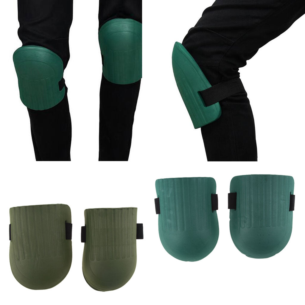 2 Pair Adjustable Construction Knee Pads Work Gardening/Flooring/Cleaning