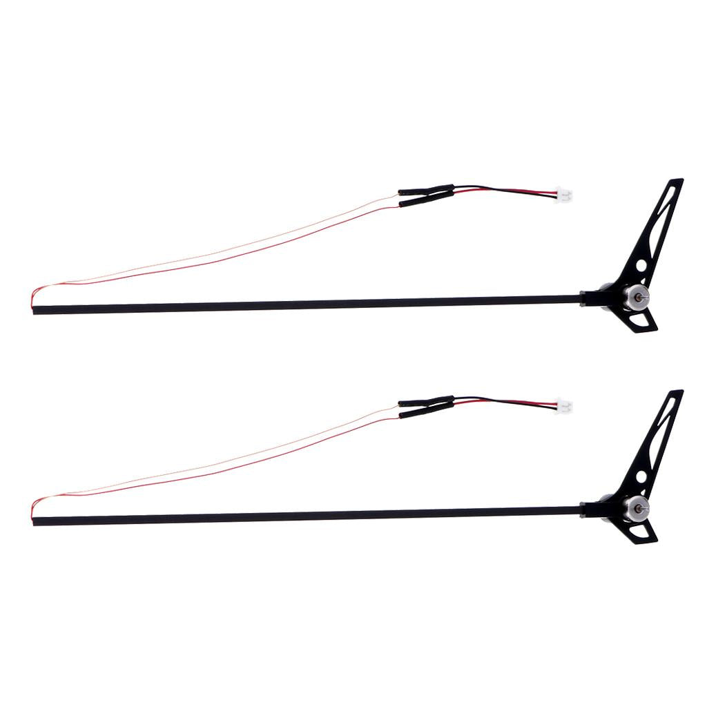 2pc RC Helicopter Tail Boom & Motor Assembly for WLtoys V911S V966 XK K100