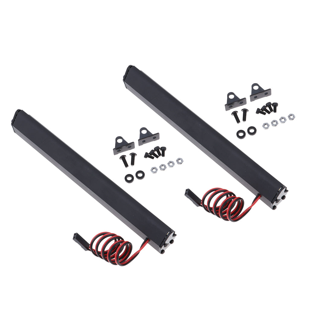 2pc LED Light Bar Bright Lamp for SCX10 90046 D90 TRX4 1/10 Crawler