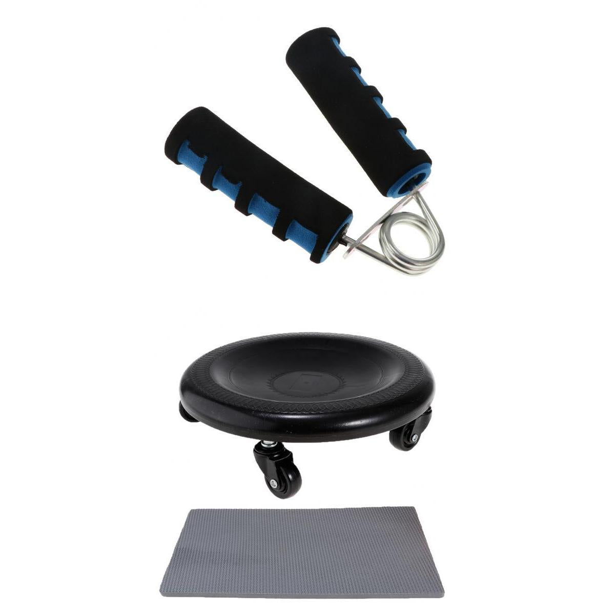 Abdominal Wheel Roller Workout AB Muscle Exerciser & Hand Grip Strengthener