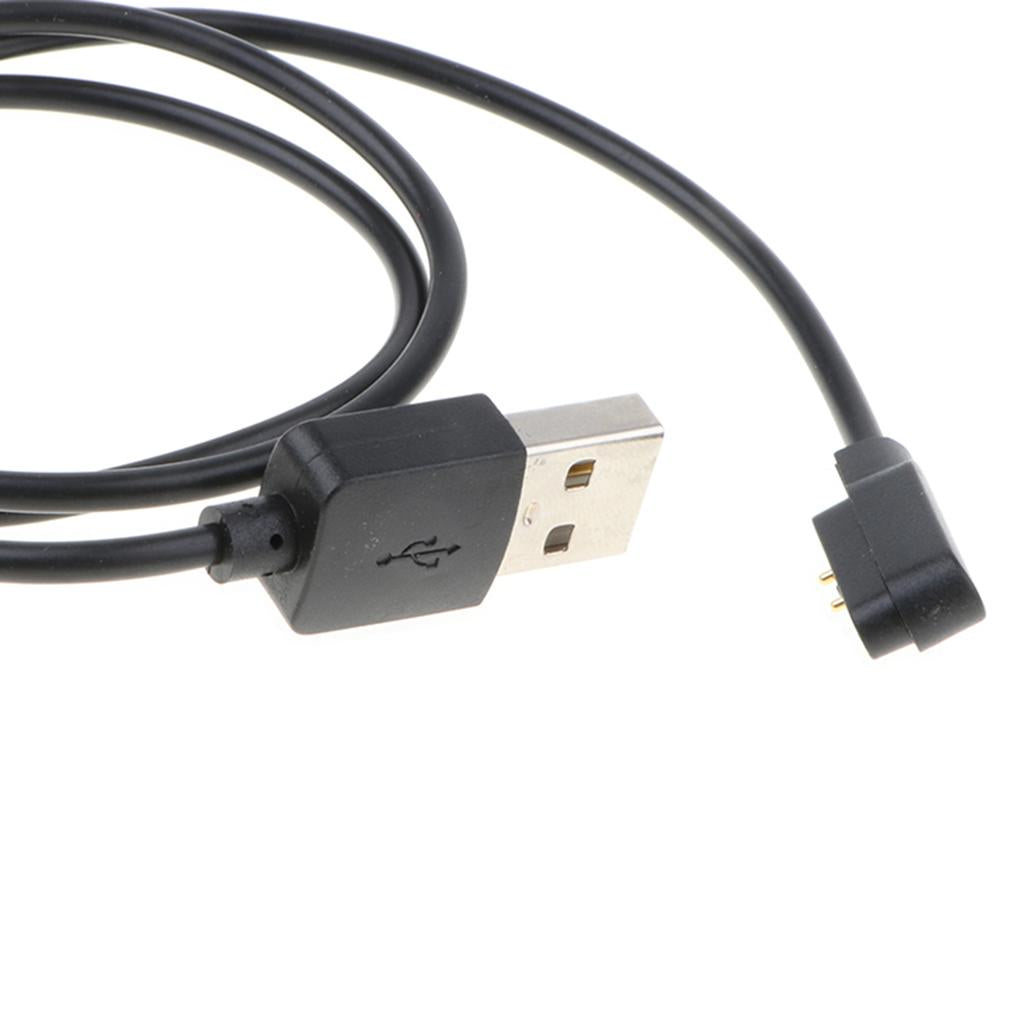 2Pieces High Quality 2 Pin USB Watch Charging Cable Magnetic Charging Base
