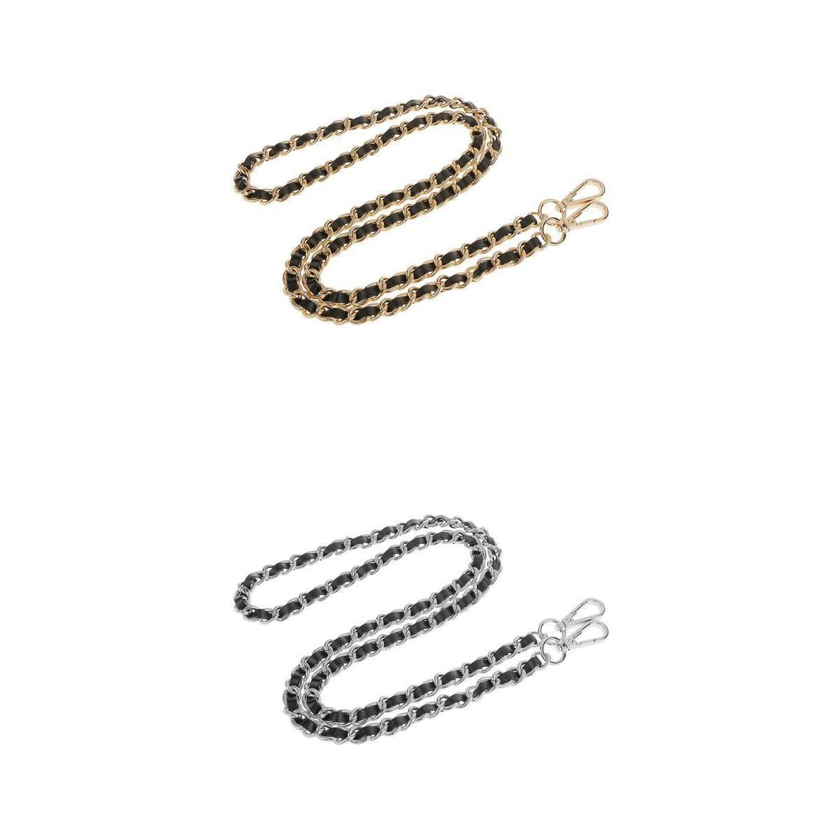 2x Purse Handbag Handle Shoulder Bag Replacement Chain Bag Straps