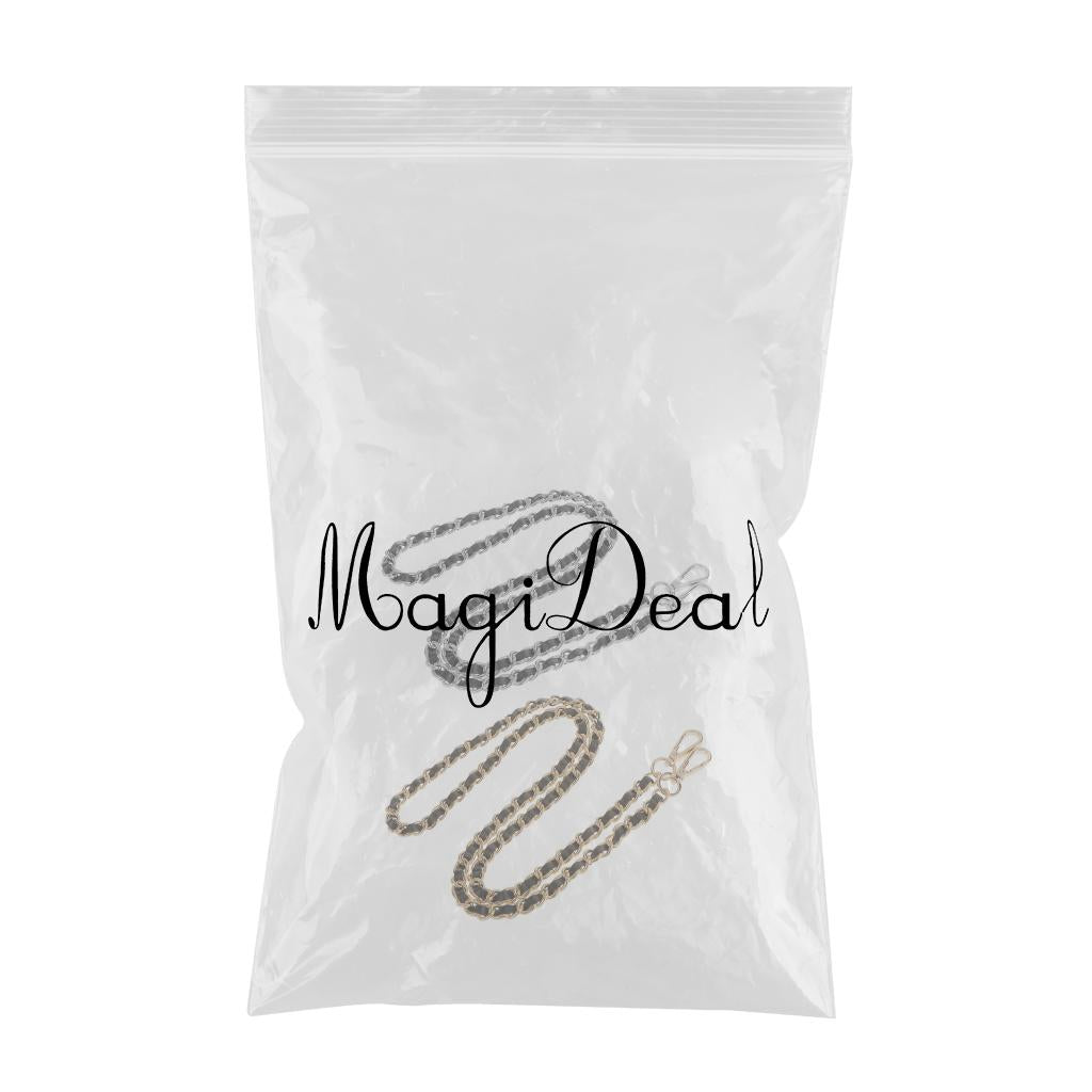 2x Purse Handbag Handle Shoulder Bag Replacement Chain Bag Straps