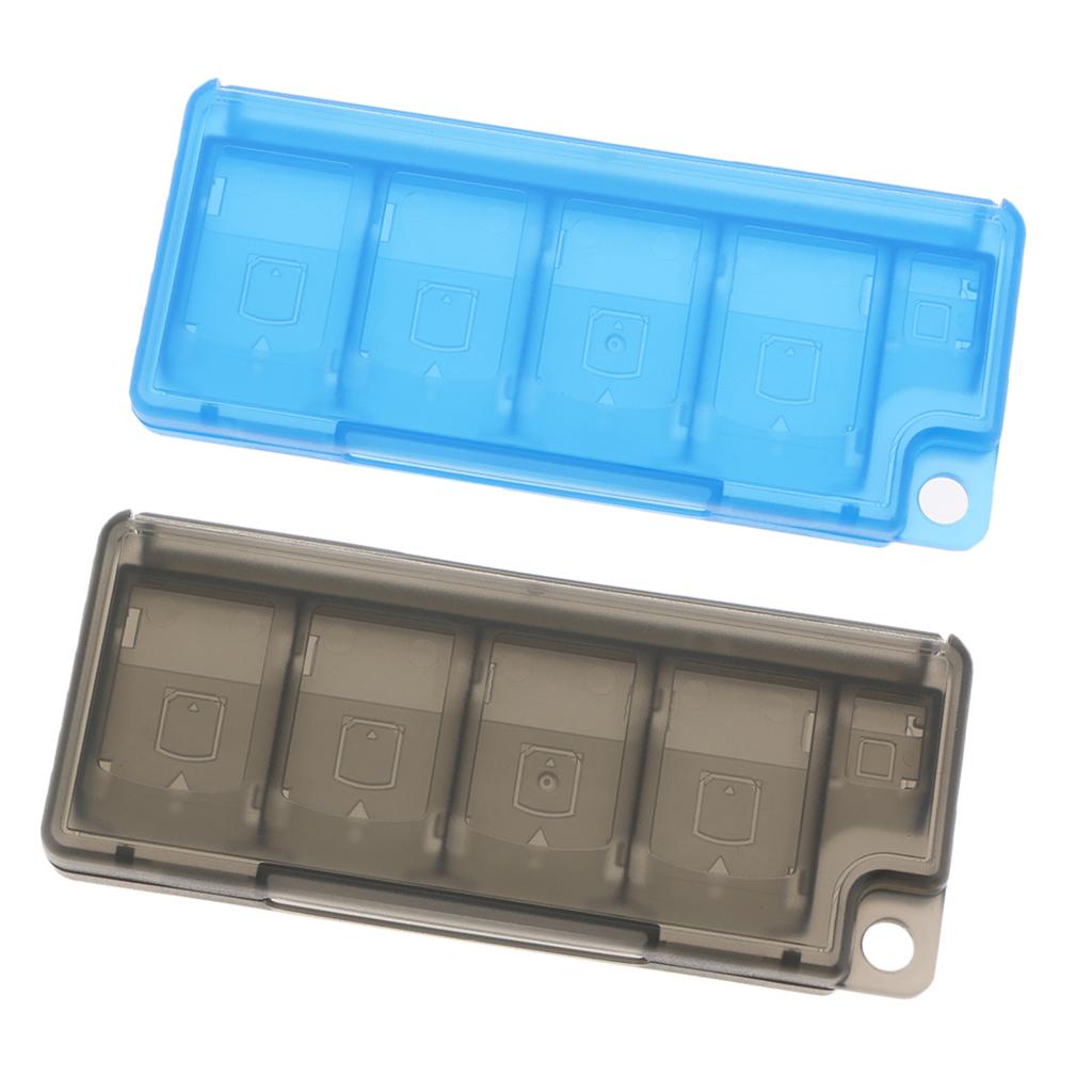 2Piece Game Card Carrying Case Holder Box Organizer for Nintendo Switch