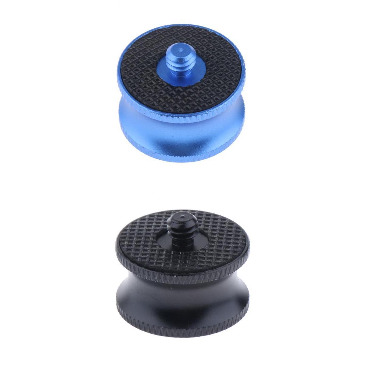 2Pieces 1/4 Male to 3/8" Female Adapter Converter for Tripod Monopod Camera"